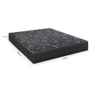 Ver imagem 2 de Cama Box Baú Casal 138 Tecido Sintético Marrom com Colchão Lisboa Espuma D28 Preto
