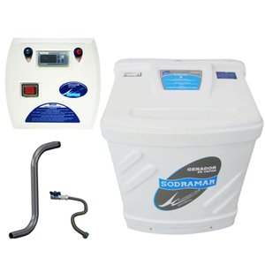 Sauna Universal 9kw C/ Comando (a) e Kit Instalação Sodramar