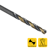 Broca Helicoidal Haste Paralela Black &amp; Gold Hss - 2,0 Mm - 10 Unid. - 444,0003 - Rocast - 4
