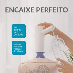 Bebedouro Bomba Elétrica para Galão de Água Momo M4 - 7