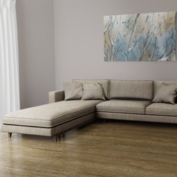 Piso Vinílico em Manta Texturizado com Brilho, Antiderrapante, Pvc, 0,70mm 28m² Ravena - 2