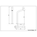 Ver imagem 2 de Torneira Lavatório Mesa 1198 Arezzo Smart Japi