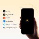 Ver mais imagens de Interruptor sem Toque Inteligente com Wi-Fi Agl Smart Alexa Google