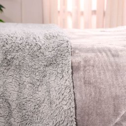Edredom Sherpa Queen Dupla Face Fleece - 3