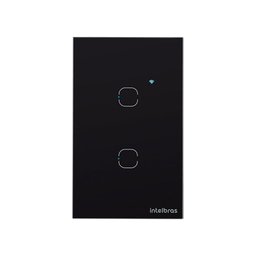 Interruptor Smart Zigbee Touch 2 Preto Ezs 1002 4850048 - 1