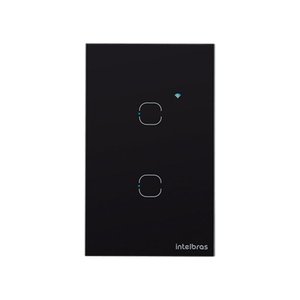 Interruptor Smart Zigbee Touch 2 Preto Ezs 1002 4850048