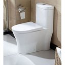Ver imagem 2 de Vaso Sanitário Monobloco Assento Soft Close ADM840 Adamas Branco