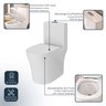 Vaso Sanitário Monobloco Assento Soft Close Adm854 Adamas - 12