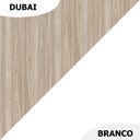 Ver imagem 7 de Mesa de Escritório 1.60x60 com Gaveteiro Netmobil - Dubai/branco
