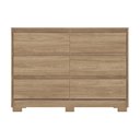 Ver imagem 2 de Cômoda para Quarto 6 Gavetas Ravenna