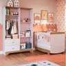 Quarto de Bebê Berço Americano e Guarda Roupa com Janelas Retangulo Cocada - 2