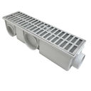 Ver imagem 2 de Ralo Multi Saídas Br Modular Alumínio 15x50 com Tela