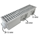 Ver imagem 6 de Ralo Multi Saídas Br Modular Alumínio 15x50 com Tela