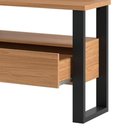 Ver imagem 6 de Rack para Sala de Estar Tv 55 Pol 1 Gaveta York D03 Freijó Preto Fosco - Lyam Decor