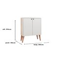 Ver imagem 3 de Aparador Buffet Retro para Sala de Estar 2 Portas Equador - Branco