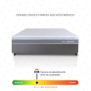 Ver imagem 5 de Conjunto Box Cinza Durban Cinza Espuma D28 Viúva 128x188x57 - King House