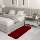 Ver imagem 1 de Tapete Passadeira Quarto Antiderrapante Vinho 50 X 140 Cm