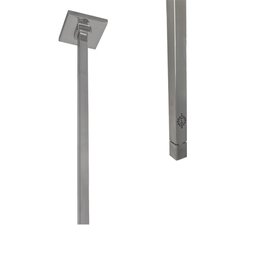Torneira de Teto em Inox Polido 1,50m Luxo para Lavabo Banheiro 100% Inox - 4
