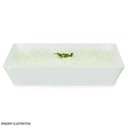 Ver imagem 2 de 3 Travessas Retangular Branca 4L Profissional Servir Buffet Melamina Saladas Massas