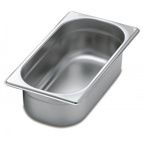 Kit 6 Cubas Gastronomica Inox Gn 1/3 X 150mm (325x176mm)