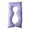 Ver imagem 3 de Almofada Extra Grande P/grávida Dormir De Lado Envio Rápido - Lilás