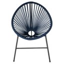 Ver imagem 4 de Conjunto 3 Cadeiras para Area Externa Acapulco em Aço Carbono e Corda Náutica