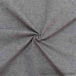 Puff Cama Dobrável Casal 130 Tecido Premium - Linho Prime Chumbo - 2