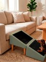 Ver imagem 2 de Puff Rampa Pet para Cães e Gatos Bouclé