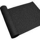 Ver imagem 3 de Piso Emborrachado Colméia 2,5mm Antiderrapante Banheiro Box Vestiário 1,2m x 15m Rolo 18m² Preto