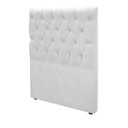 Ver imagem 2 de Cabeceira Box Shop Paris Solteiro 90cm Em Corino Branco