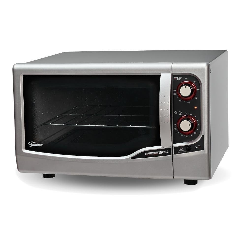 Forno Elétrico Fischer Gourmet Grill 44 Litros Prata - 8