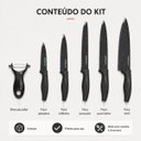 Ver imagem 5 de Kit Facas 6 Pecas Churrasco 21,5x17,5 cm