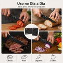 Ver mais imagens de Kit Facas 6 Pecas Churrasco 21,5x17,5 cm