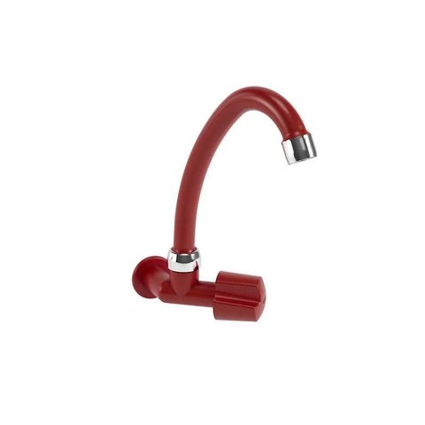 Torneira Duda Cozinha Bica Movel Madri Vermelha 1/2"