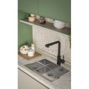 Ver imagem 7 de Monocomando de Mesa para Cozinha com Bica Extraível "L" Gourmet Celite Preto Matte