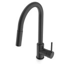 Ver imagem 4 de Monocomando de Mesa para Cozinha com Bica Extraível "U" Prática Celite Preto Matte