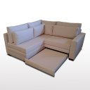 Ver imagem 2 de Sofá de Canto Sfc_mm 12 que Se Transforma em Sofá Cama de Casal Resistente e Confortável em Sarja 10