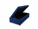 Ver imagem 1 de Cama Box Baú Solteiro com Encaixe para Colchão e Puxador Embutido:Azul
