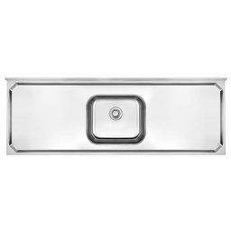 Pia Inox 430 1,60m Lisa Standard Inoxsul Inoxul - 1