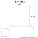Ver imagem 5 de Espelheira para Banheiro 45x46,5cm BN3642 Preto