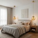 Ver imagem 5 de Pendente Moderno Glass Vidro Âmbar 20cm C Lâmp LED