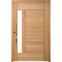 Ver imagem 3 de Kit Porta Pivotante Maciça de Eucalipto 214x107x14cm PM76 Lira Cruzeiro Portas