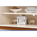 Ver imagem 7 de Rack Bancada p/ TV Alure 2 Pts 140cm Off White/Cinamomo Henn