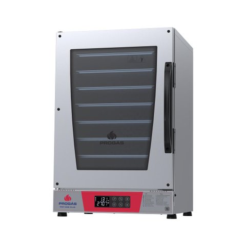 Forno Turbo Elétrico Convecção 8 Assadeiras Digital Padarias Prp-008 Plus Vermelho 220v - Progás