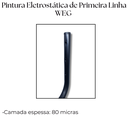 Ver imagem 6 de Kit 2 Suportes de Parede Design Moderno Aço Alta Durabilidade Multiuso Organização Casa Preto