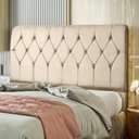 Ver imagem 2 de Cabeceira Estofada Box Solteiro Málaga 90cm Vamfer Estofados Suede Cinza Chumbo