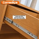 Ver mais imagens de Armário Multiuso Chile com 2 Portas e 1 Gaveta com Prateleira e Rodízios Cinamomooff White