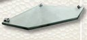 Ver imagem 4 de Kit Prateleira Canto Chanfrada C/ Fenda 25x25cm - 8mm Verde