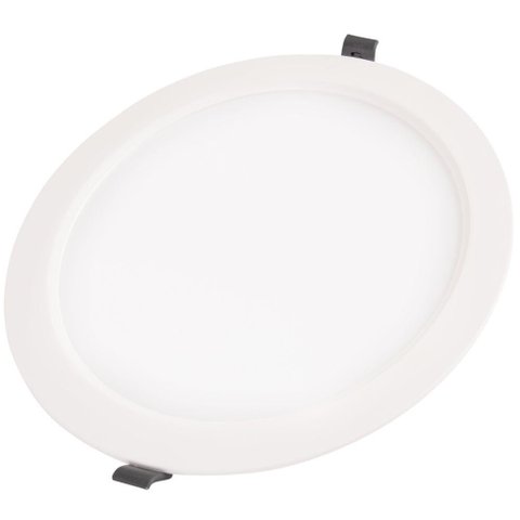Plafon Led Tramontina Redondo de Embutir Slim 24 W Bivolt 3000 K Luz Amarela