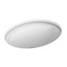 Cuba de Embutir Deca Oval Branco Gelo 49x36,5cm - 1